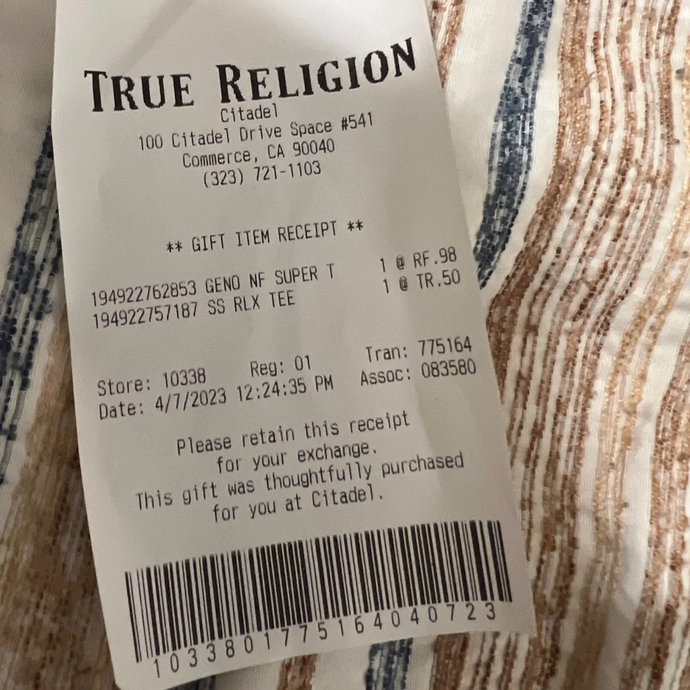 True religion denim